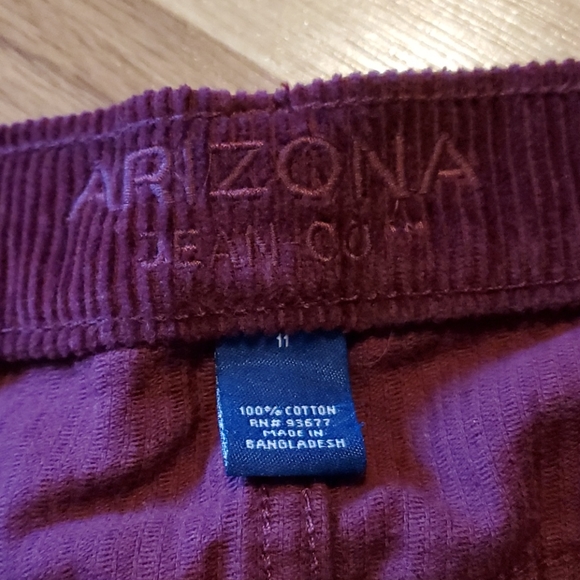 Arizona Burgandy Corduroy Skirt!! - Picture 2 of 3